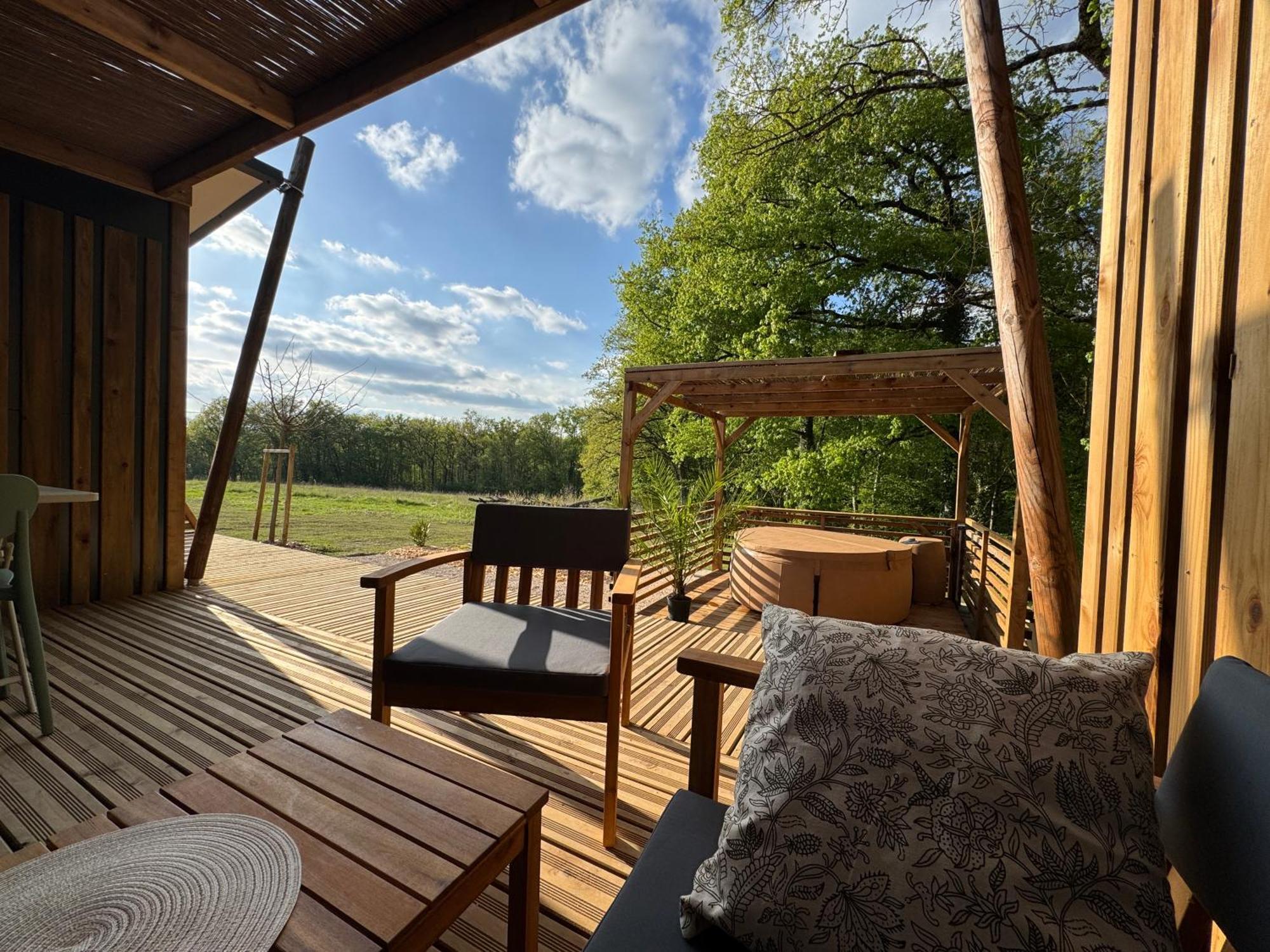 La Buissonniere Lodges Chisseaux エクステリア 写真