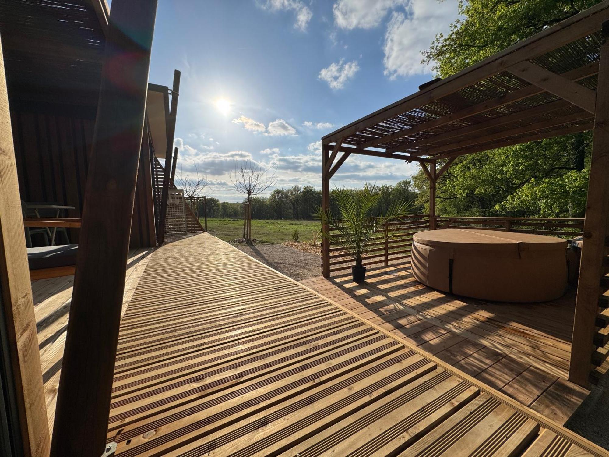 La Buissonniere Lodges Chisseaux エクステリア 写真